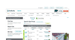 Desktop Screenshot of detroitgasprices.com
